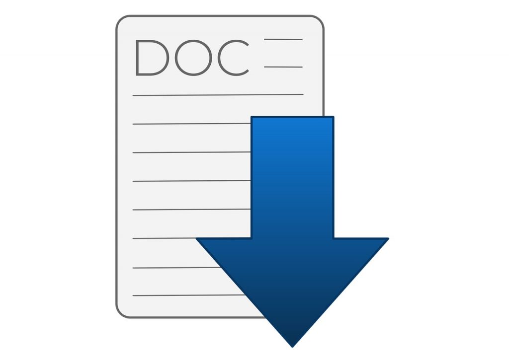 Downloadable DOC file